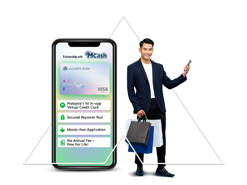 Visa Virtual Credit Card (MCash)