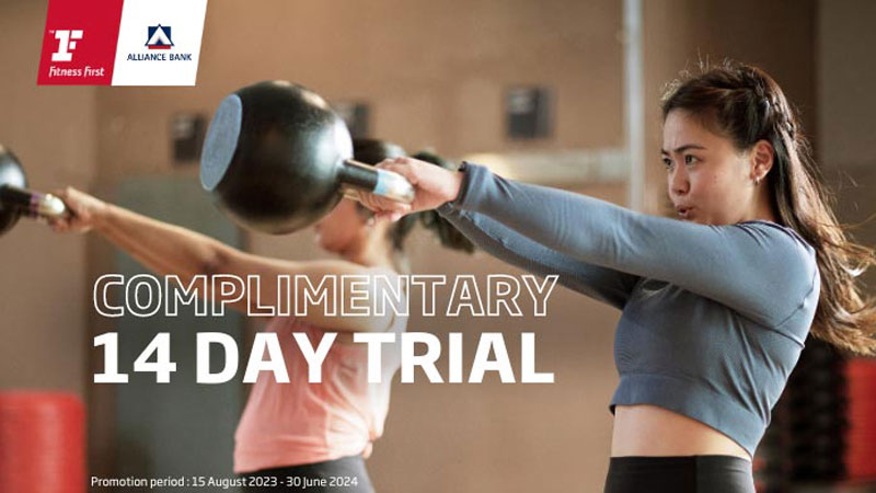 Complimentary 14-Day Trial Session at Fitness First
