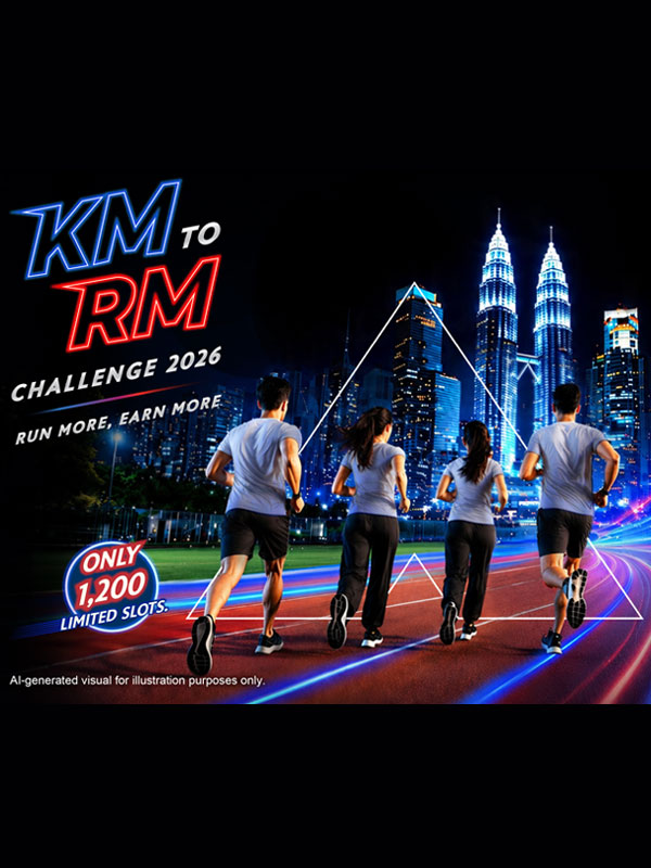 Alliance Bank KM TO RM Challenge 2026: Run More, Earn More 