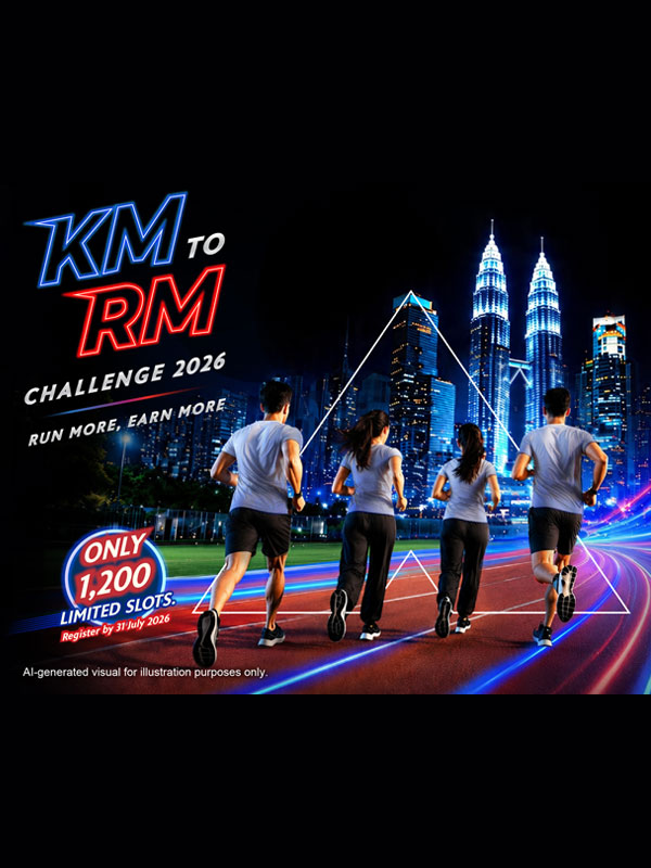 Alliance Bank KM TO RM Challenge 2026: Run More, Earn More 
